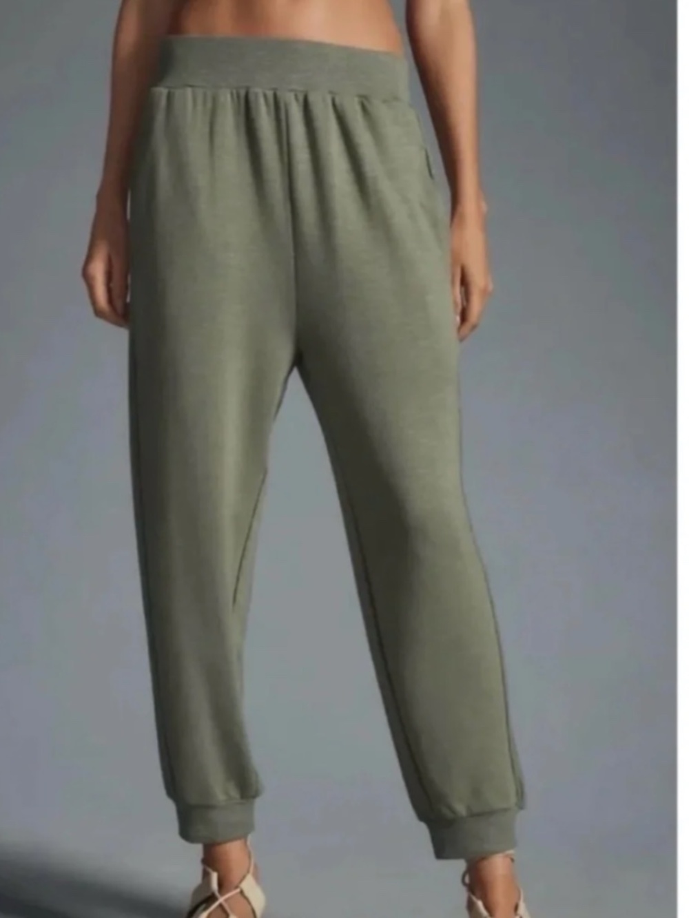 Anthropologie Daily Practice Relaxed High-Rise Joggers, L